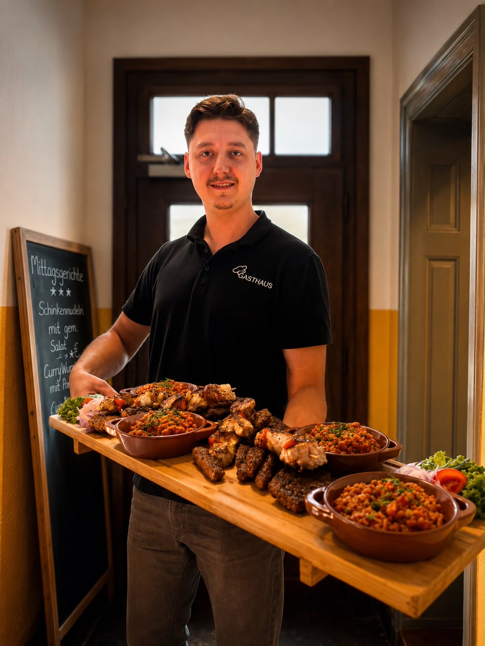 Balkan-Spezialitäten im Gasthaus zum Haidforst